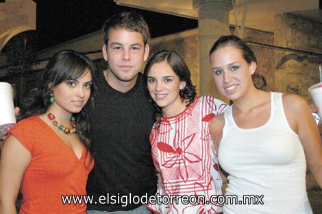 Karla Martínez, Miguel Maldonado, María Elvira Garza y Sofía Dávila