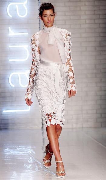 Parte de la colección de Primavera-Verano 2006 de Laura Biagiotti.