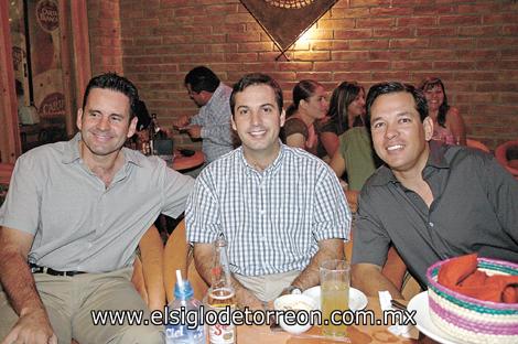Fernando Alonso, Fernando Carzó y Fernando Martínez