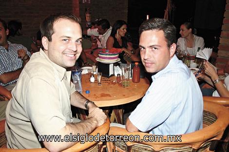 Sergio Sada y Jorge Pérez