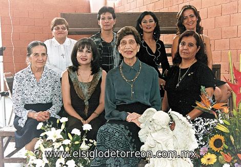 Personal Administrativo; Malila Cigarroa del Bosque, Maribel Gallardo Arrellano, Julia Alcalá Suárez, Anabel Gallardo García del Campo, Mako de Arrellano, Lucero Gallardo Arrellano, Elena Arrellano Guzmán y Silvia Castruita Oropéza.