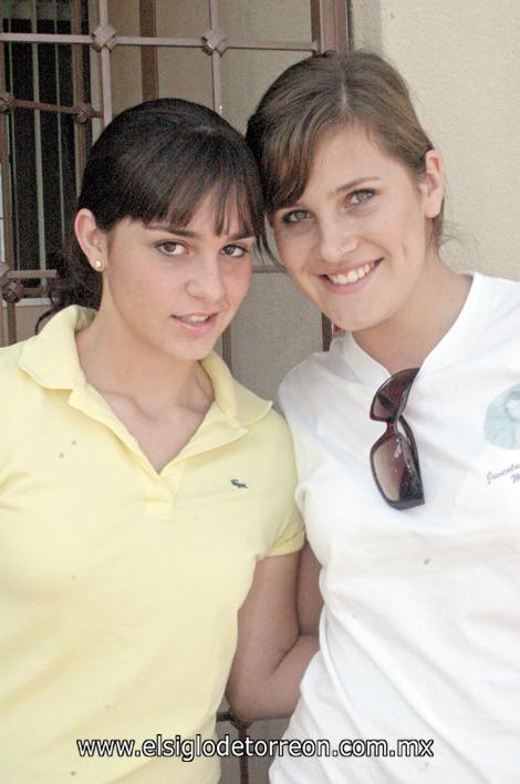 Marina Fernández y Karen von Bertrab