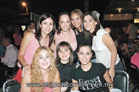 Karla Rubio, Ma. Idalia Chapa, Rossana García, Flavia Andino, Karina Niño de Rivera, Ileana Villa, Cecy de la O
