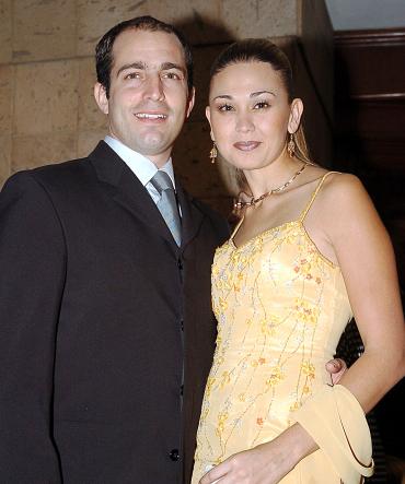 César Villalpando Cardini y Lorena Gutiérrez de Villalpando.