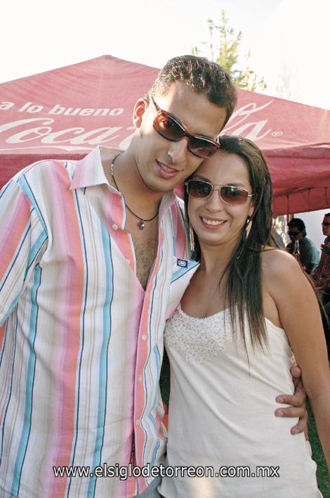 Chato García y Ana Favila