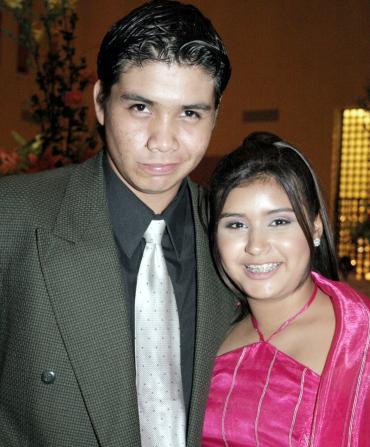 Carlos López y Karen Ávila.