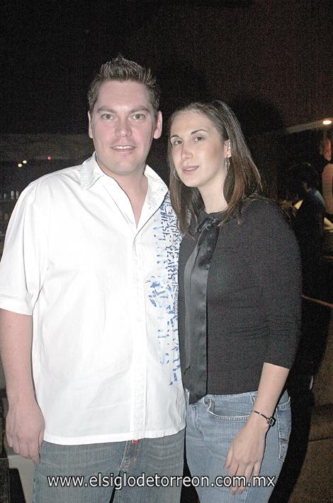 Junior Lugo y Lucia Sada