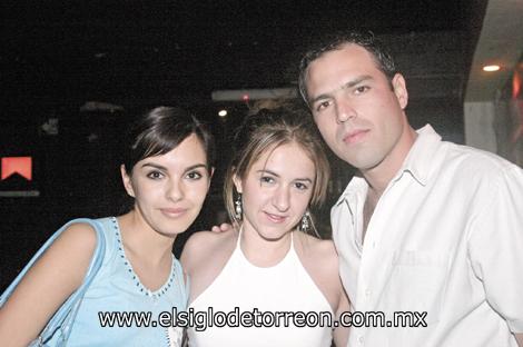 Lily Duarte, Irma Villaseñor y Luis David Villalobos