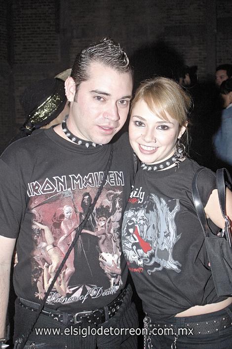 Damián Aguilera y Araceli Martínez
