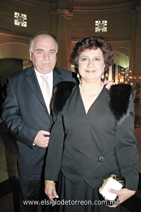 Raúl Nahle y Alejandra Zarzar