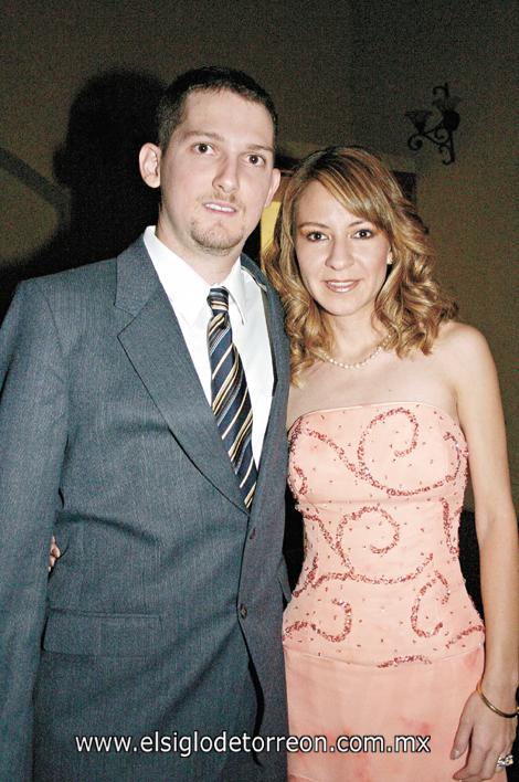 Jesús Arriaga y Marcela Cavazos