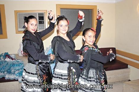 Ingrid Campuzano, Marli Sánchez y Marcela Vargas