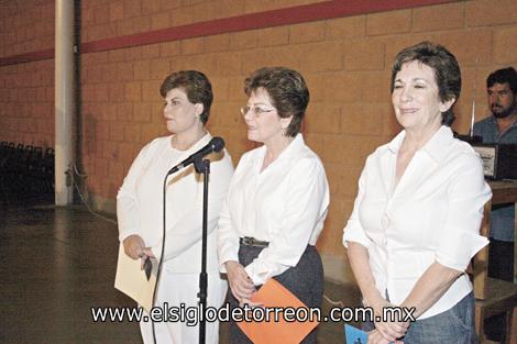 Tatis Villarreal de Meza, Mussy de Urow y Rosa María de Medina