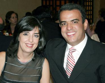 María Cristiana de Díaz y Abelardo Dáz Garza.