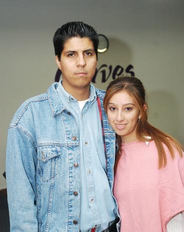 Daniel Macháin y Cecilia Aburto.
