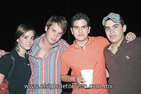 Sofía Villarreal y Ricardo Villarreal, Alejandro Puentes y Berny Garza