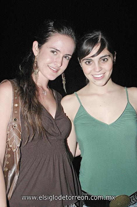 Lucía Sáenz y Sory Garza
