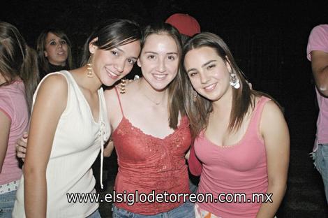 Mariana Lugo, Julieta Hernández y Mariana Hernández
