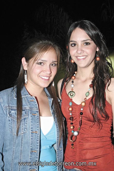 Carmina Fernández y Paulina Giacomán