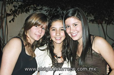 Lili Silva, Marijose Ramos y Mariana Sesma