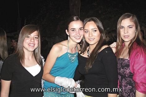 Noraliz, Pilar, Mariana e Isabel