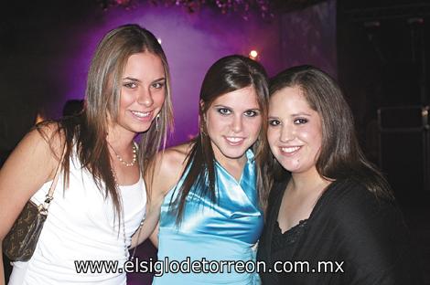 Marifer de la Garza Tueme, Mariana Estrada Villarreal y Mariel del Bosque Martínez
