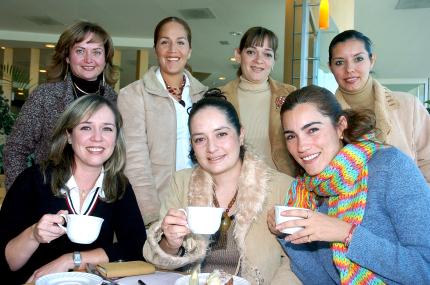 ch_02122005_1  María Elena Ávila, Georgina Alatorre, Mónica Porras, Jacka de Máynez, Toyita de la Torre, Jossie Muñoz de Cruz, Verónica Porras de Estrada.