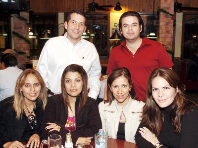 gr03122005_3 Irma Ortiz, Georgina Barragán, Susana Hernández, Briscia sada, Guillermo Milán y Homero Wong..