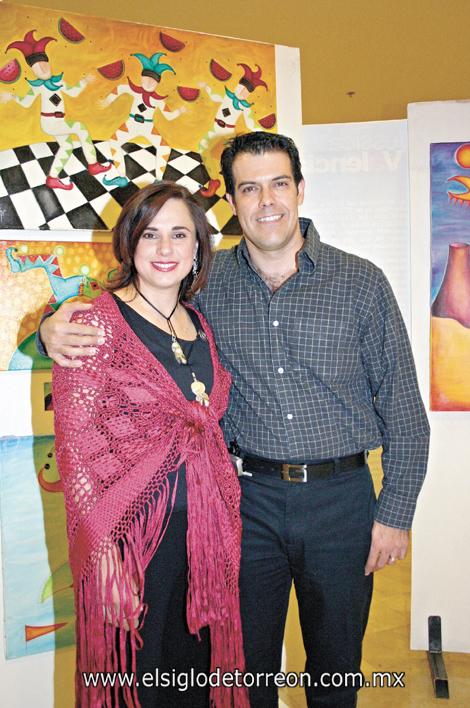Paty Segura y Ricardo Arenal