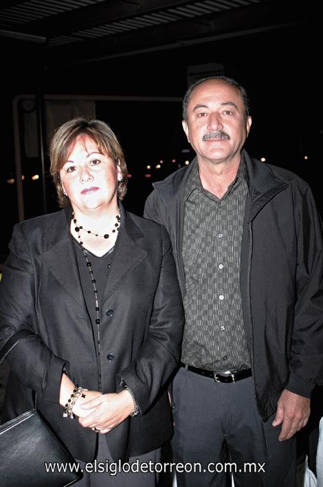 Claudia Z. de García y Sergio García Núñez