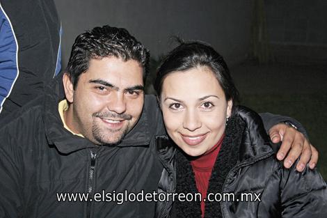 Juan Carlos Gómez y Amy Reyes