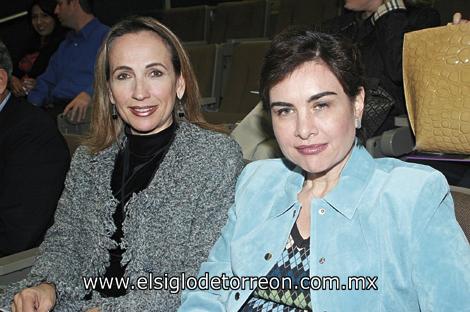 Carmen R. de Hermosillo y Cecilia Ramírez de Hamdan