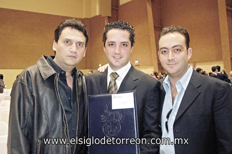 Ibrahim, Mauricio y  Yamil Mansur