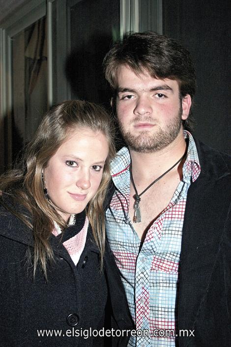 Paty Barroso y Michel Veyán
