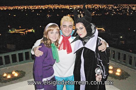 Maricarmen Rodríguez de Fahur, Jorge Fahur y Liliana Rodríguez de Russek