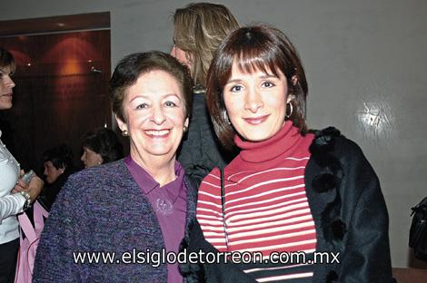 Alicia de Fernández y Ana Laura de Garza