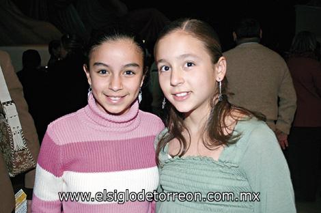 Sofía Vera Menéndez y Martha Castrellón Saldaña