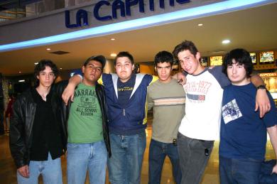 ci_25012006 
Alejandro Carrillo, Gerardo Daniel Gómez, Federico Saldaña, Carlos Carrillo y Luis Dovalina y Roberto Castillo.