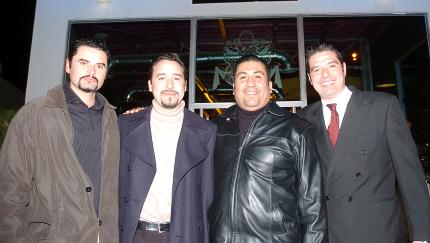ch_22012006 
Ricardo Mendoza, Marcelo Mendoza, Andryc Hernández y Rogelio Mendoza.