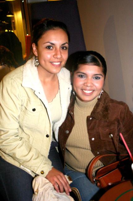 ch_25012006 
Lulú Romero y Sandra Becerra.
