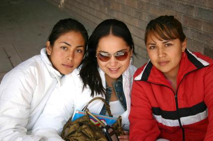 chi_29012006 
Alicia Guerrero, Guadalupe Uribe e Itzel Ruiz