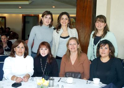 gr_29012006 
 Norma Bustos, Liliana Pazos, Rocío Monroy, Luzma Arriaga, Cristina González, Yadira Acosta y Ana de Peña.