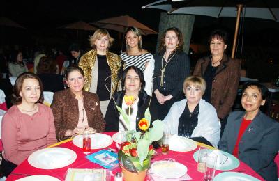 gr_05022006
 Paulette Seceñas, Alejandra de Hernández, Minerva Alcaraz, Leonor de Ávila, Lily, Geny Tinoco, María del Carmen López, Keta de Bonilla y Margarita de Martínez.