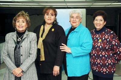 va_05022006 
 Lily de Amador, Conchita de Muñoz, Pilar de García y Araceli de Garza.