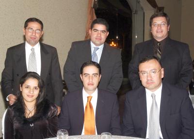 va_21022006 
Gabriela Ochoa, Alfredo Máynez, Jorge Buendía, José de la Torre, Juan Antonio Serna y José Manuel Tamayo.