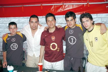 ch_04032006 
 Cándido García, Armando Ibarra, Roberto Flores, Gerardo Román y Jonathan Saade.jpg