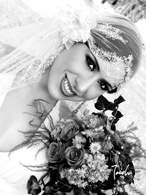 Arq. Liliana Montellano Villarreal, el día de su enlace matrimonial con el Ing. Elier Abel Machado Flores.