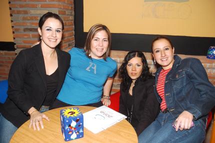 ch_31032006 
Miriam Villarreal, Meche Rosales, Gaby Batres y Edith Villarreal.