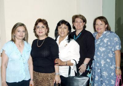 va_07042006 
 Silvia de Gutiérrez, Mayela de Garza, Sara de Facio y Yolanda de Gutiérrez