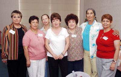 gr_11042006 
 Juanita Rivera Alemán, Conchis Fernández Sánchez, Rosa Delia Curiel Díaz-Ordáz, Chamis Porras, Gloria Franco, Gaby Fernández y Martha Parra